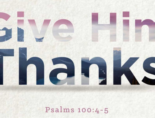 Day 1: Give Thanks